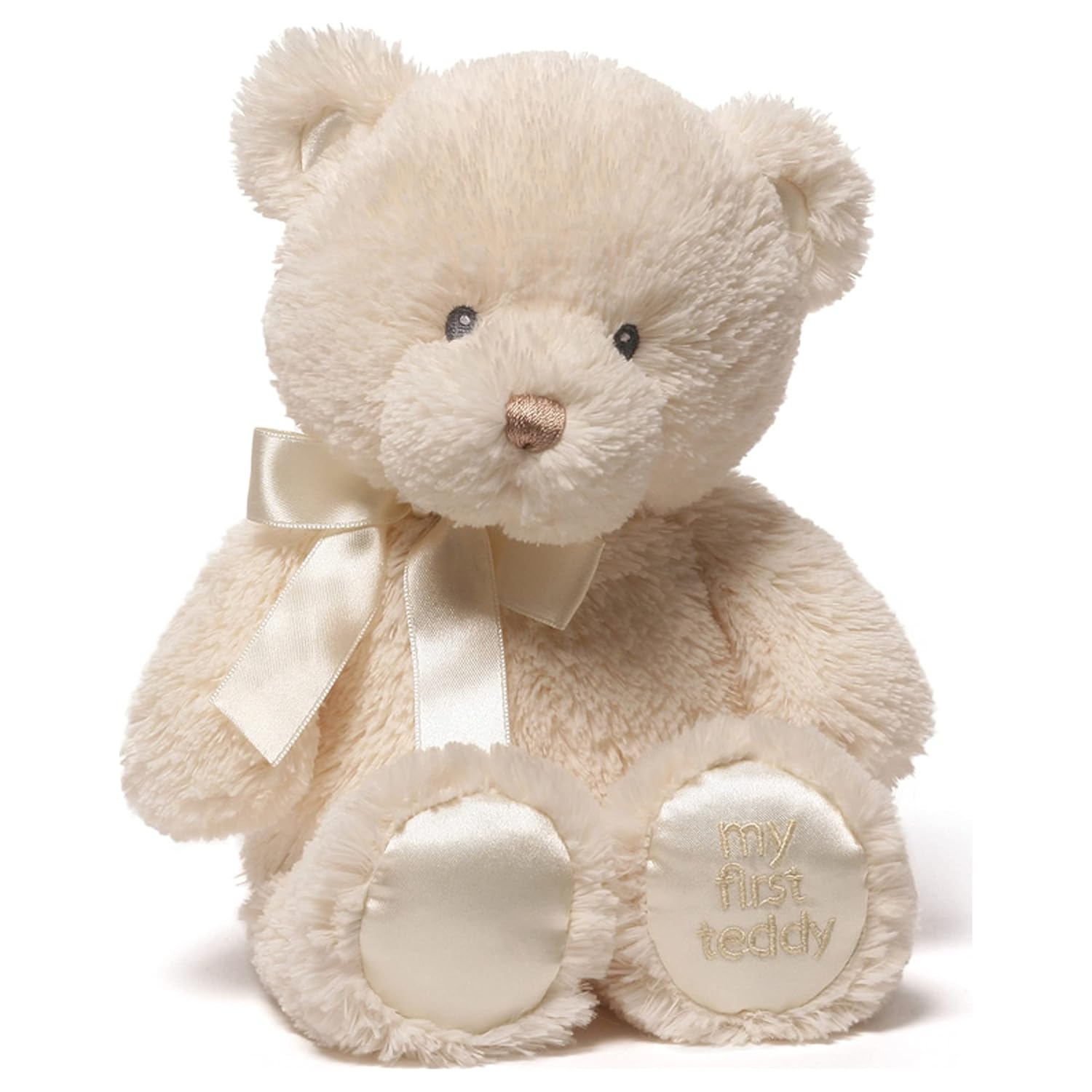 Baby GUND My 1st Teddy Bear Stuffed Animal Plush, Cream, 10"