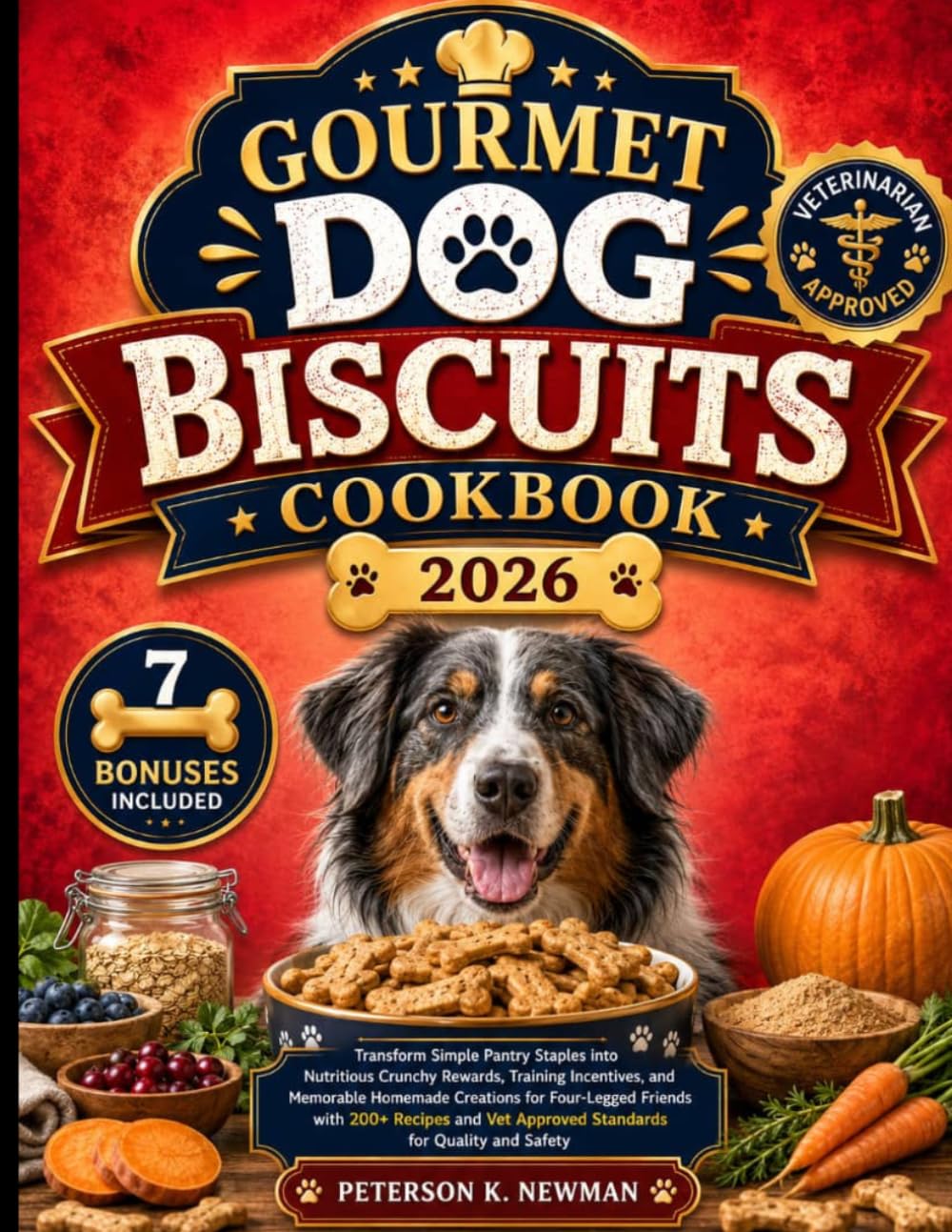 Gourmet Dog Biscuits Cookbook 2026: Transform Simple Pantry Staples into Nutritious Crunchy Rewards, Training Incentives, and Memorable Homemade ... K. Newman's Healthy Dog Kitchen Series)