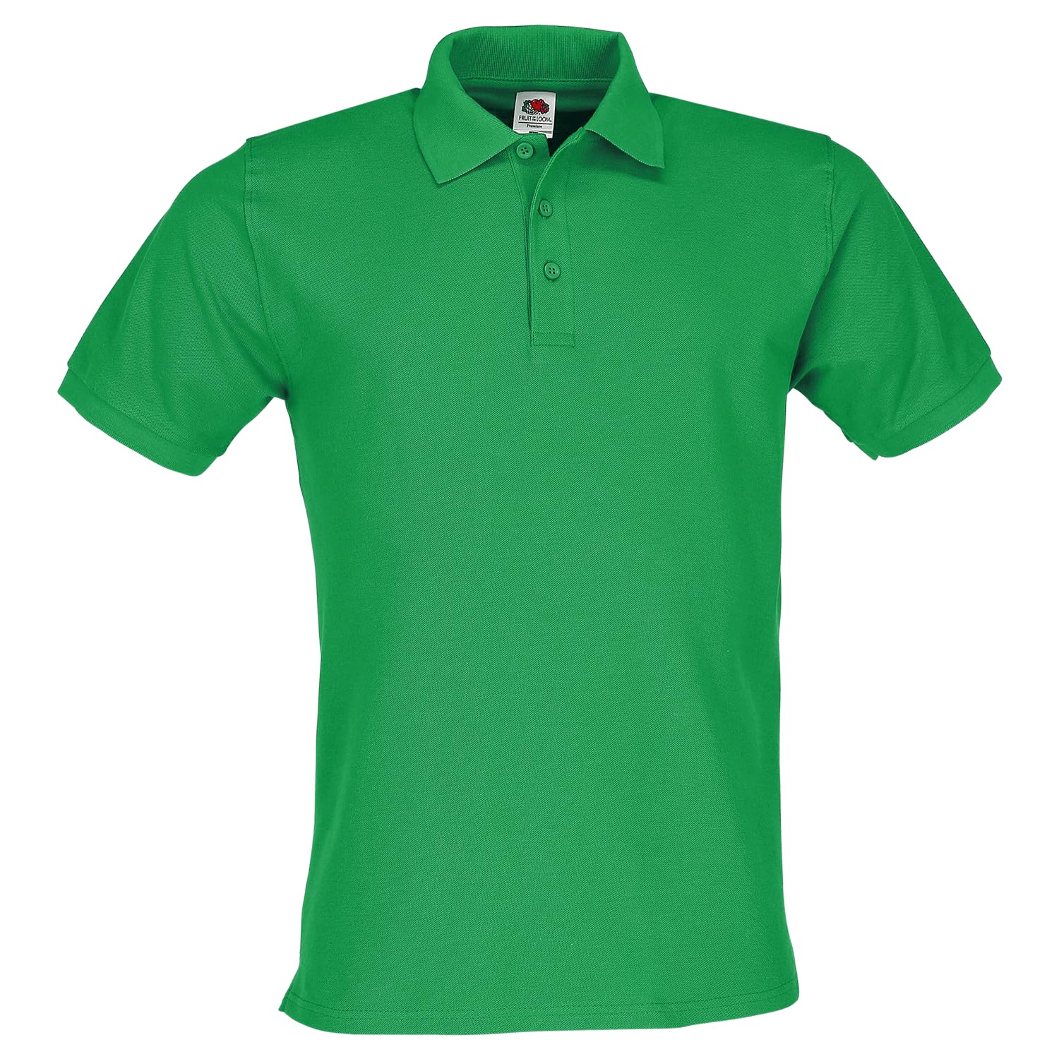 Fruit Of The Loom Men's Green Polo Shirt - XX-Large