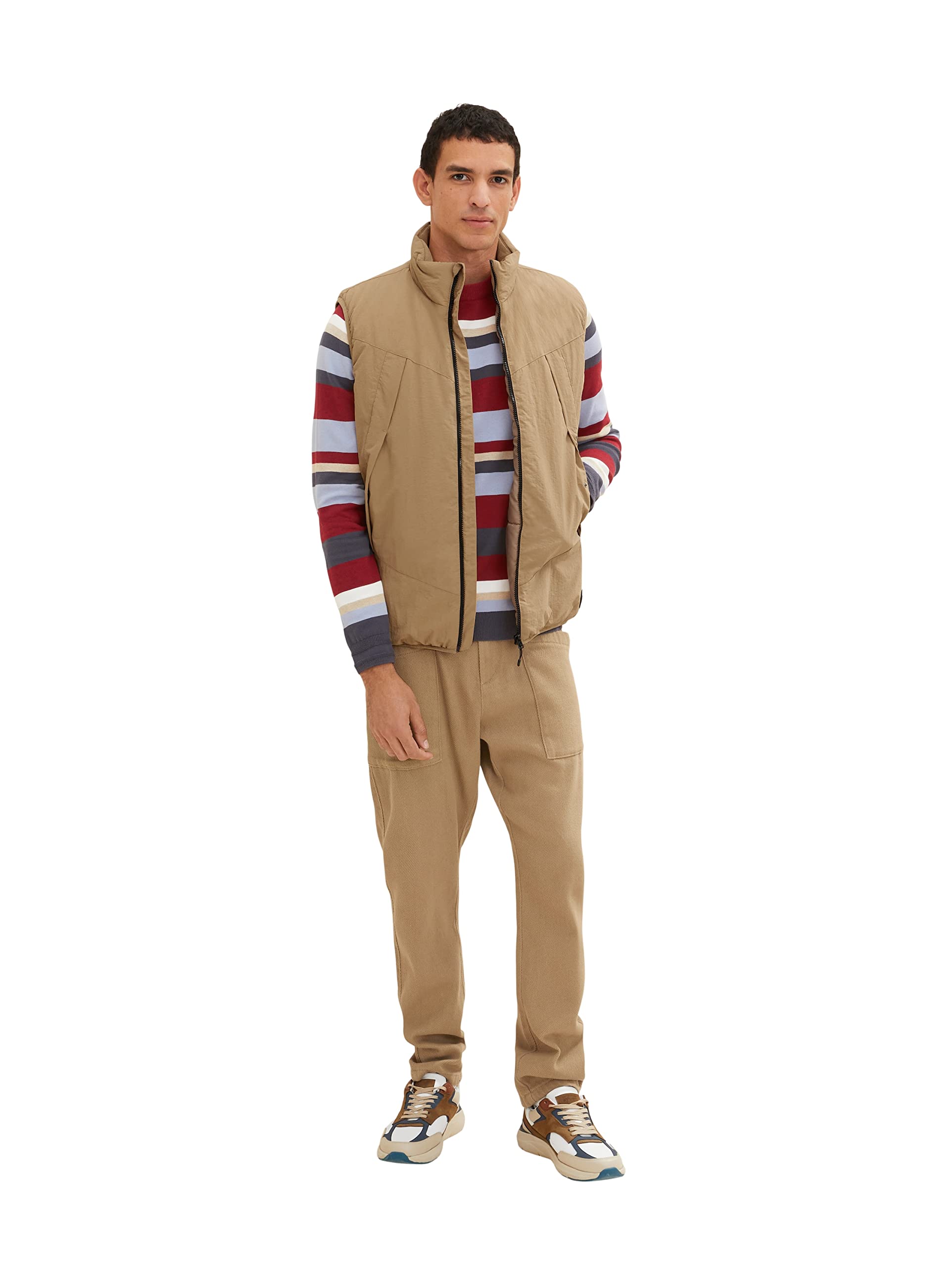 TOM TAILOR Uomini Maglione a righe