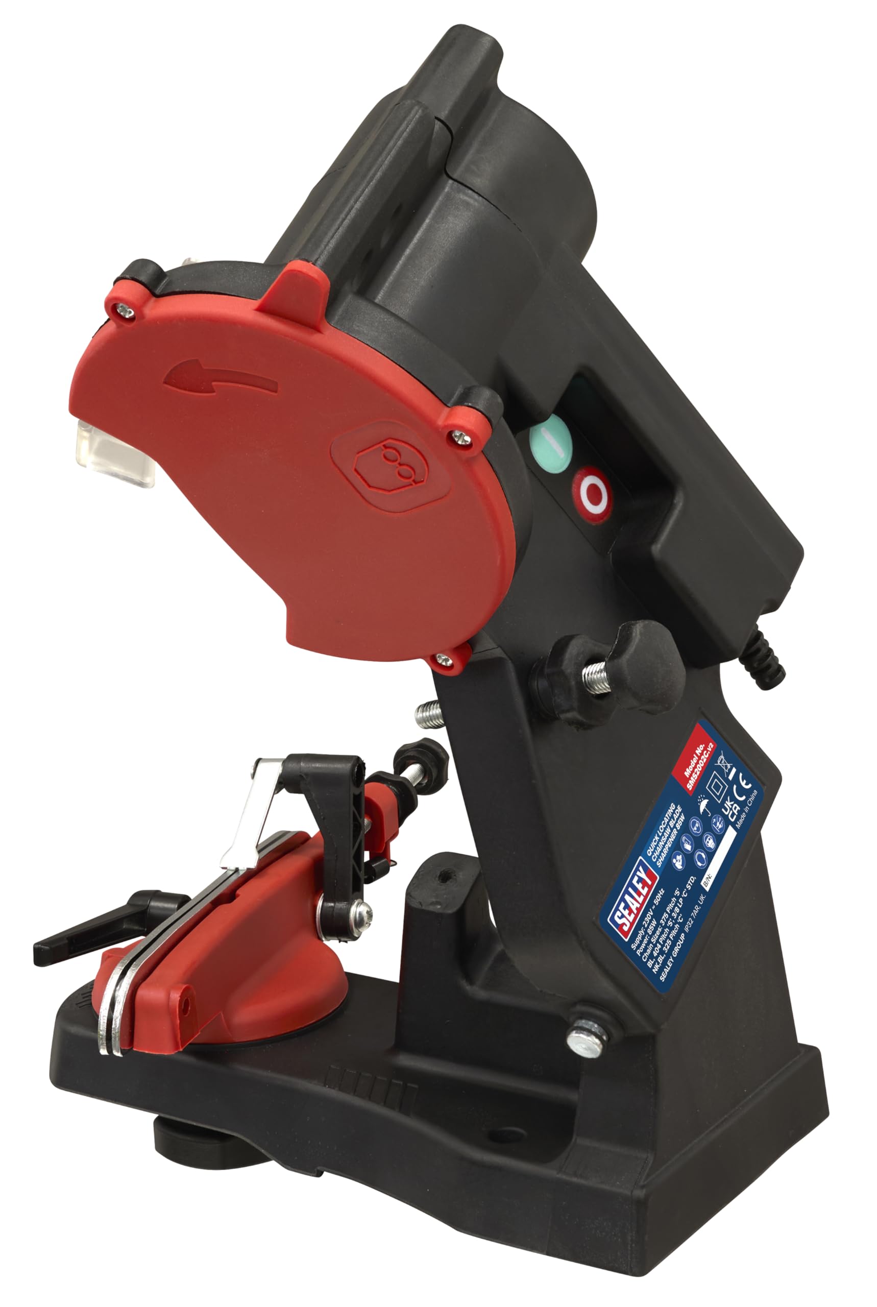 Sealey Chainsaw Blade Sharpener - Quick Locating 85W Workshop Tools/Accessories