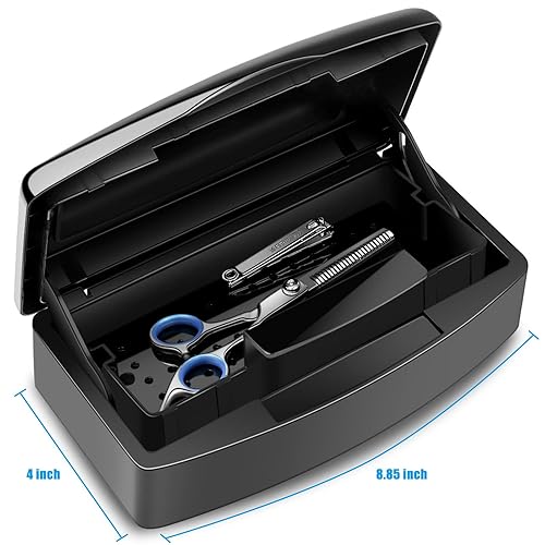 Miniatura 4 de Bandeja desinfectante, contenedor de limpieza, caja de almacenamiento de plástico, herramientas de arte de uñas desinfectantes, caja de remojo de