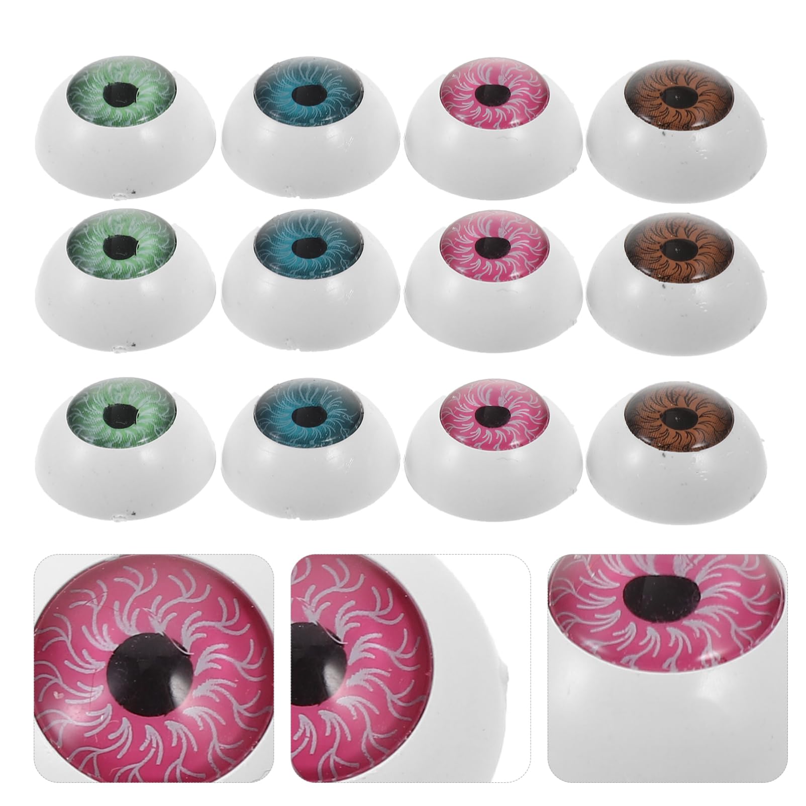 Halloween Augen 40 Stück Horror-Augen Halloween - Gruselige Augäpfel Für  Kostüme Hohle Puppenaugen Halloween Deko, image size:1604x1604