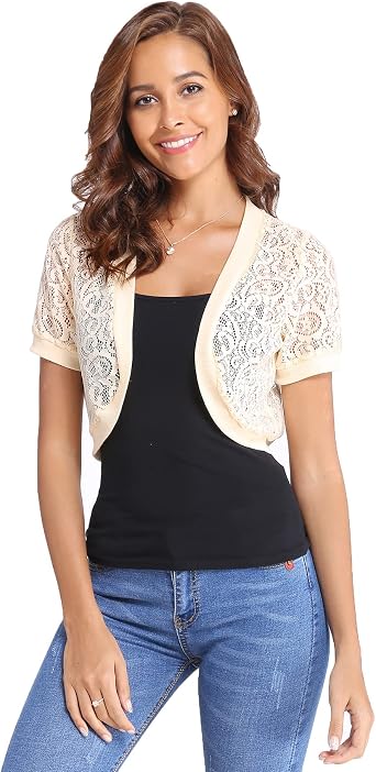 iClosam Womens Casual Tie Knot Cardigan 
