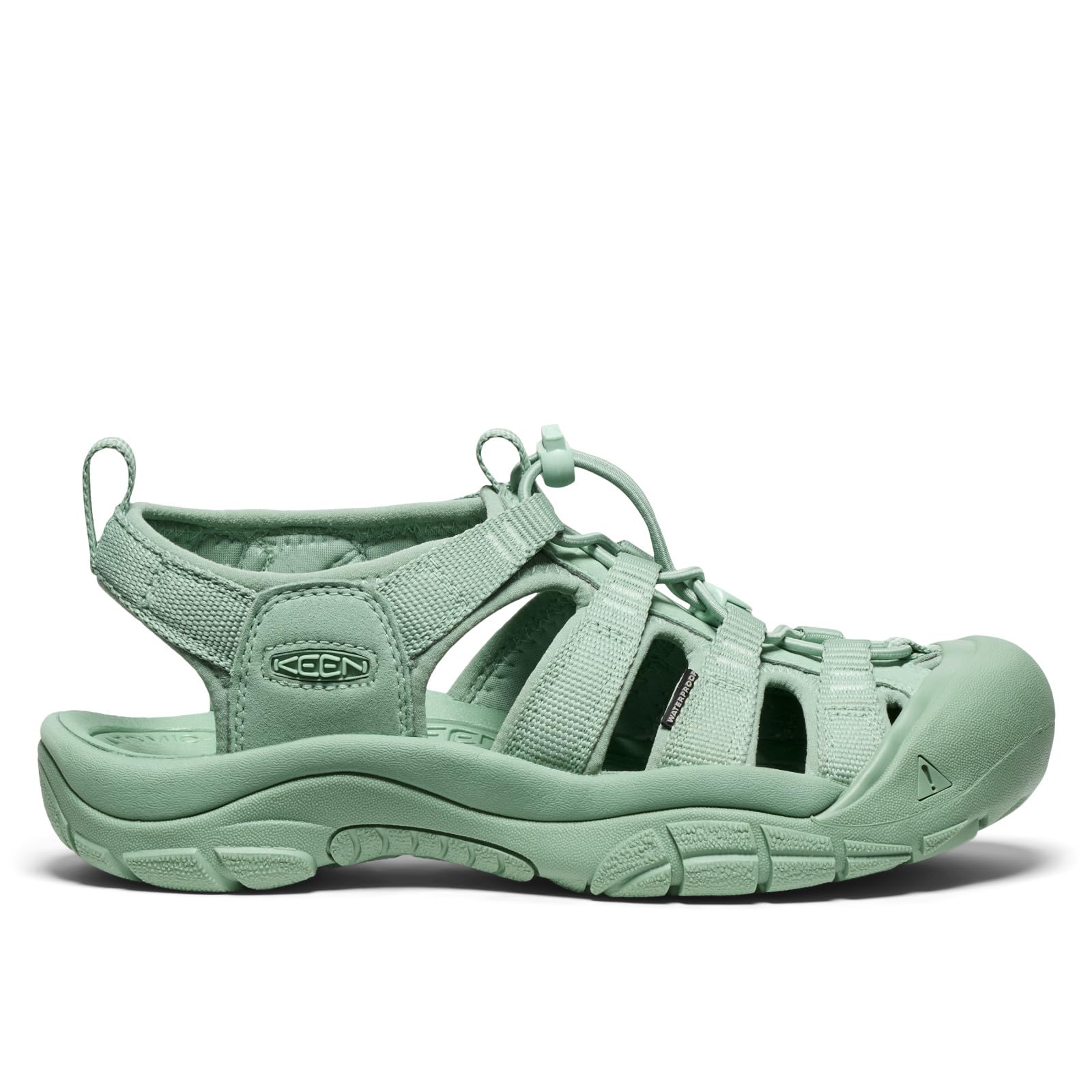 Keen Newport H2 Closed Toe Water, Sandali Donna, Monocromatico/Verde Granito, 37 EU