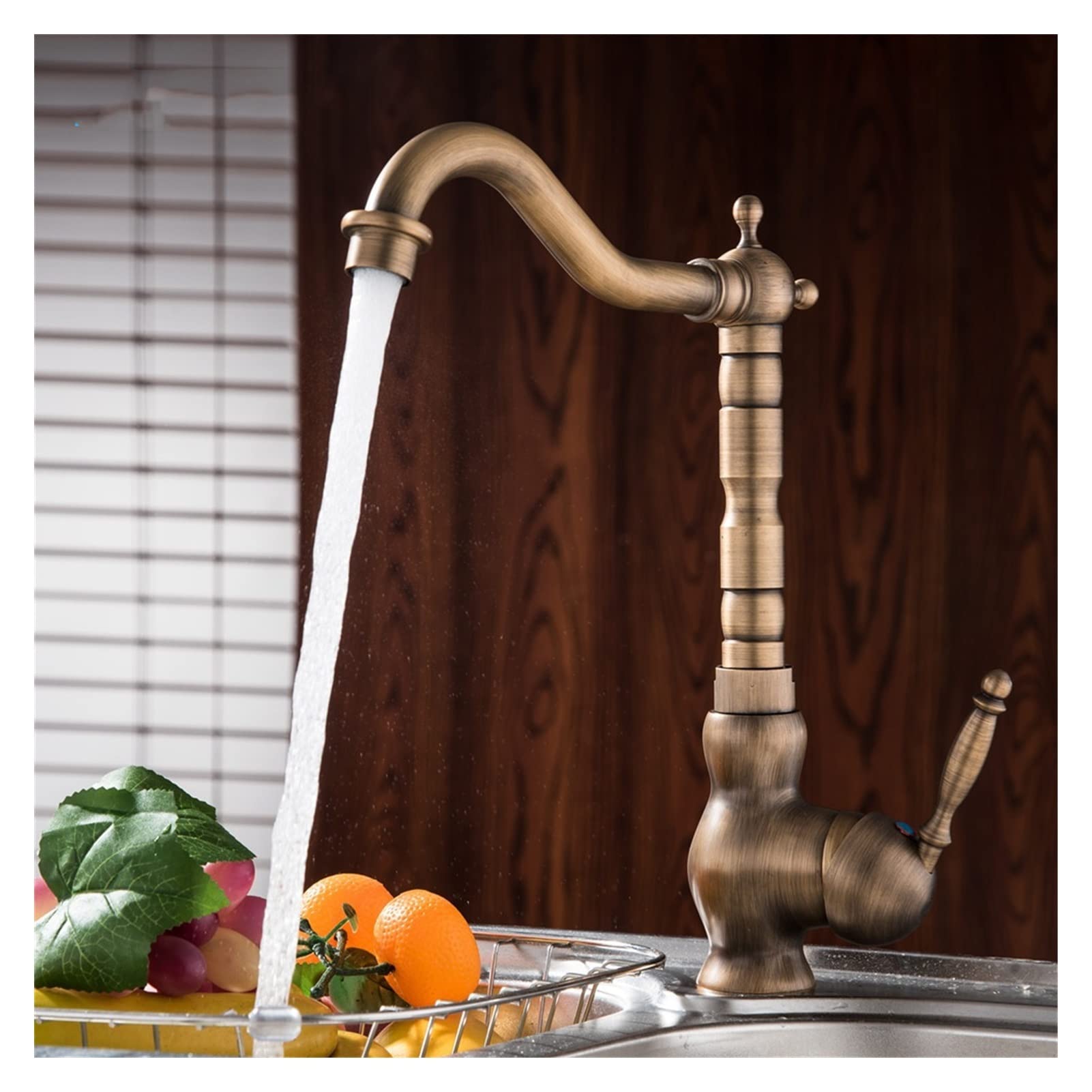 Grifo de Cocina, baño de mejoras para el hogar Grifo de Cocina Grifo de Lavabo de baño Giratorio 360 Grifo de Fregadero Comfortable Anniversary