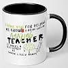 Teacher Thank You Mug | Teacher Gift - End of Term Present Christmas, End of School