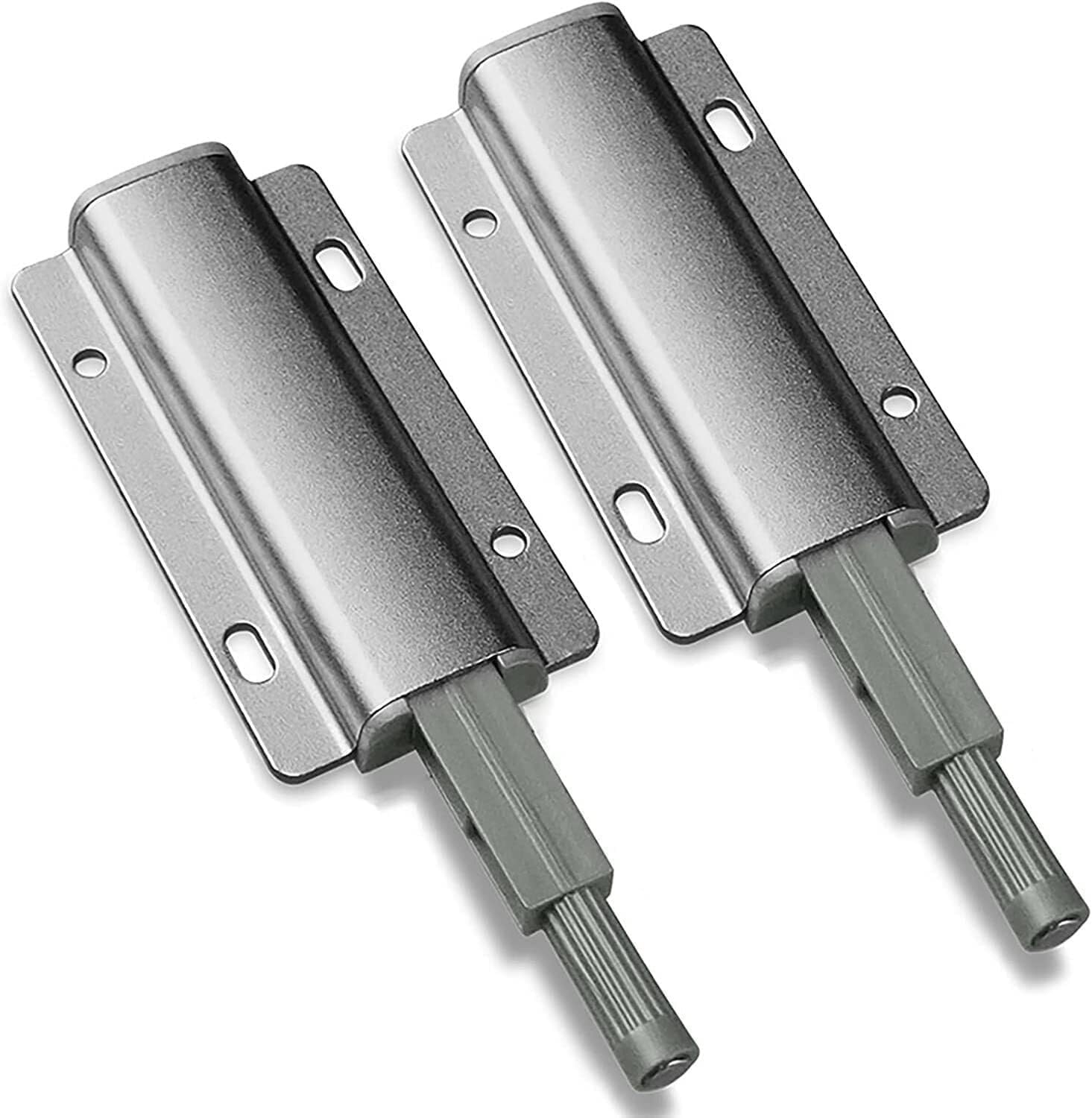 Magnetic Cabinet Door Catch， Magnetic Door Catch,Drawer Closer, Touch Latch 2Pcs Gold Heavy Duty