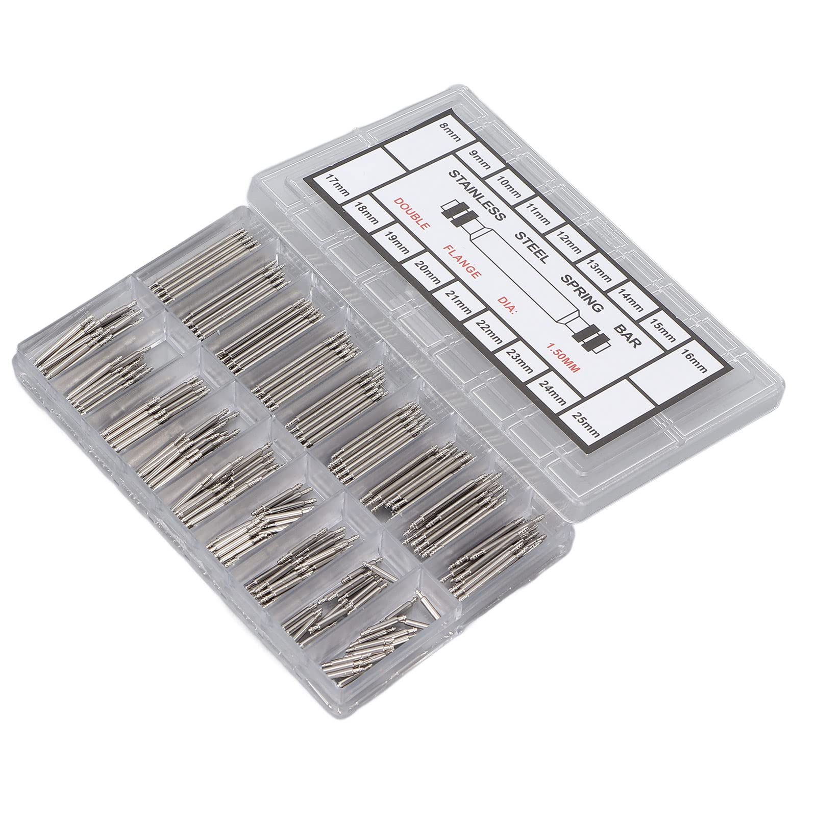 Kit completo per la riparazione degli orologi, set professionale di strumenti per la sostituzione delle batterie con custodia da trasporto, apri cassa multifunzione per la