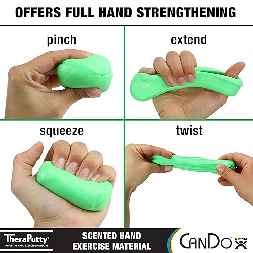 Miniatura 4 de Masilla aromática para ejercitar de CanDo TheraPutty , 1