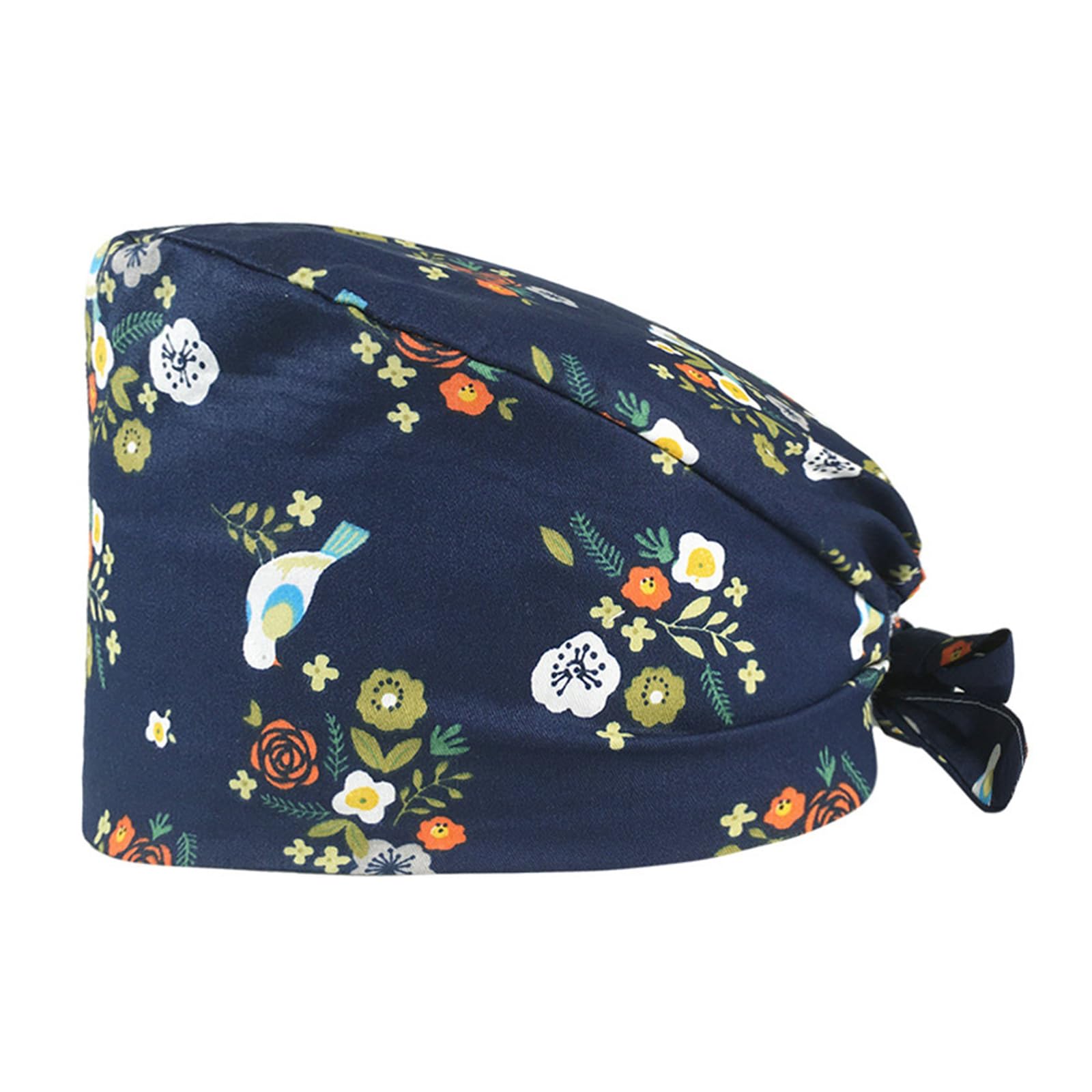 XuQiZZpp Unisex Medicals Scrub Hat Portable Patterned Nurse Hat Multipurpose Medicals Hat for Nurses and Doctors