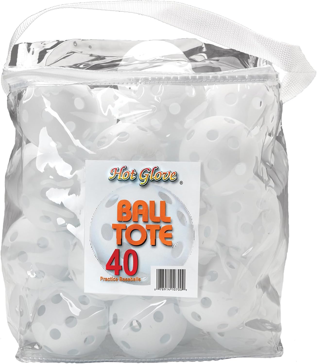 Hot Glove Durable Plastic Practice Baseballs