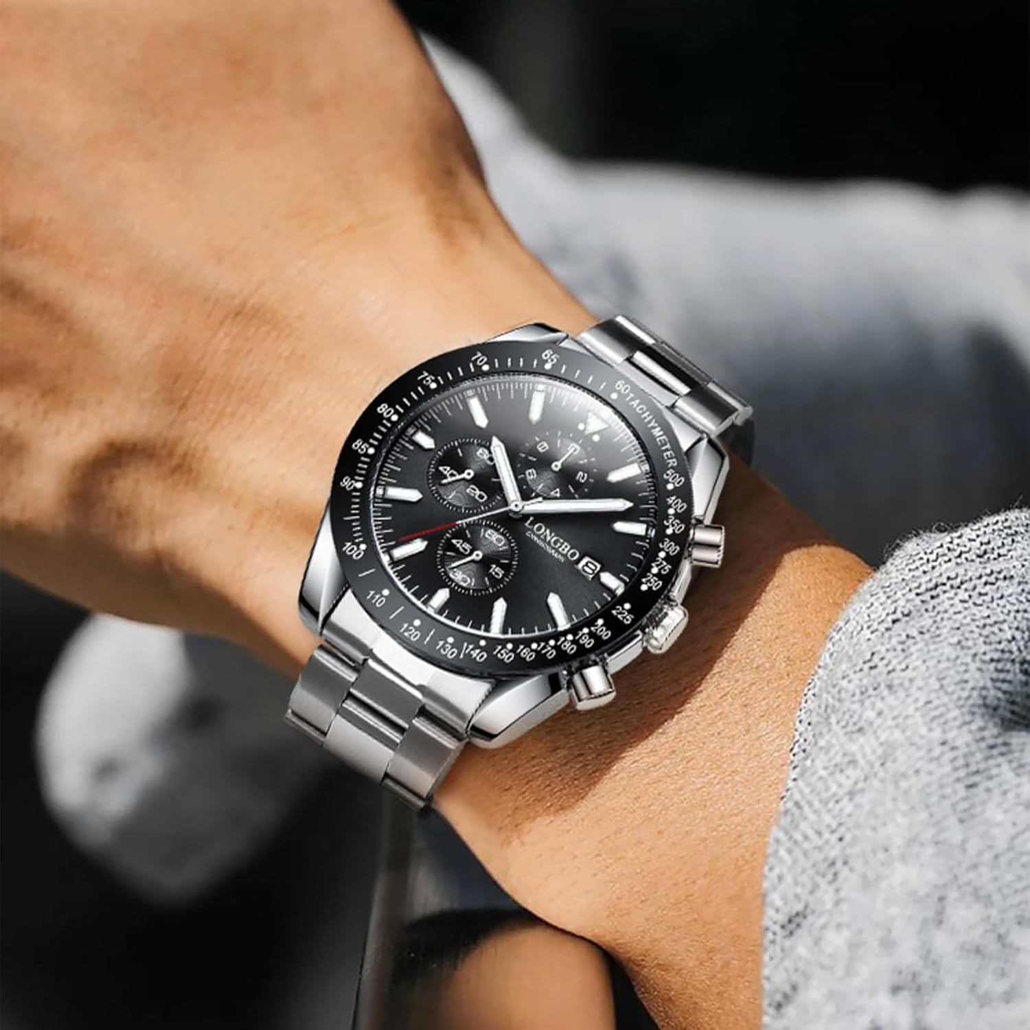 Menton Ezil LONGBO Mens Analogique Quartz Maroc Ubuy