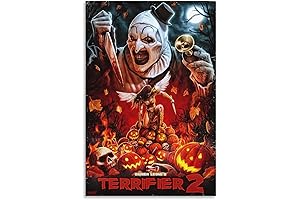 FLAI Scary Horrors of Halloween Terrifier 2 Home Decor Poster