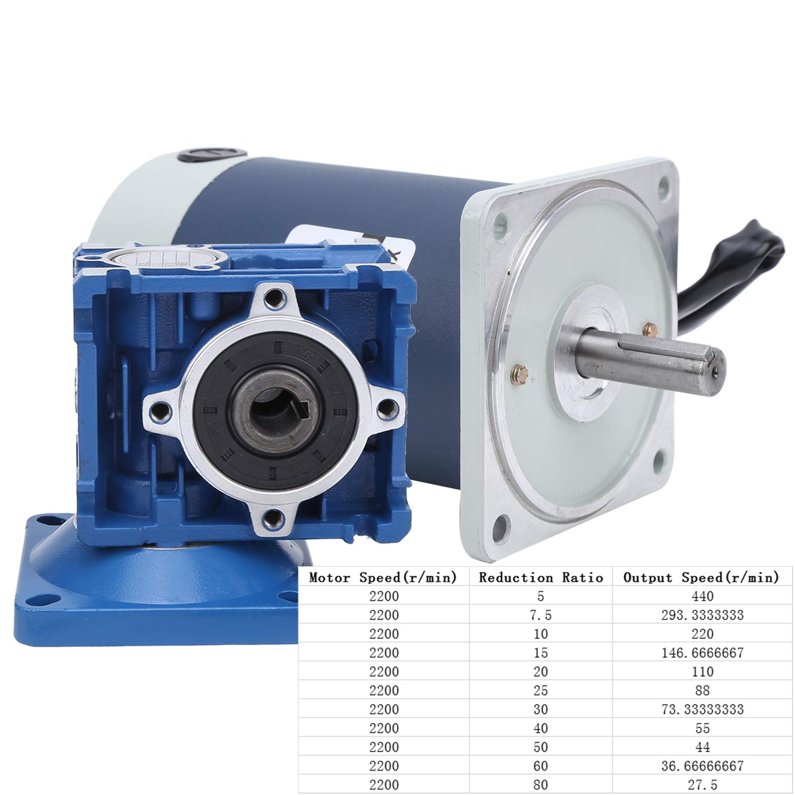 Motore A Sena Senza Fine DC 24V 300W - Motore Autobloccante 1800 RPM, Per Macchine Industriali, Imballaggio, Trasmissione