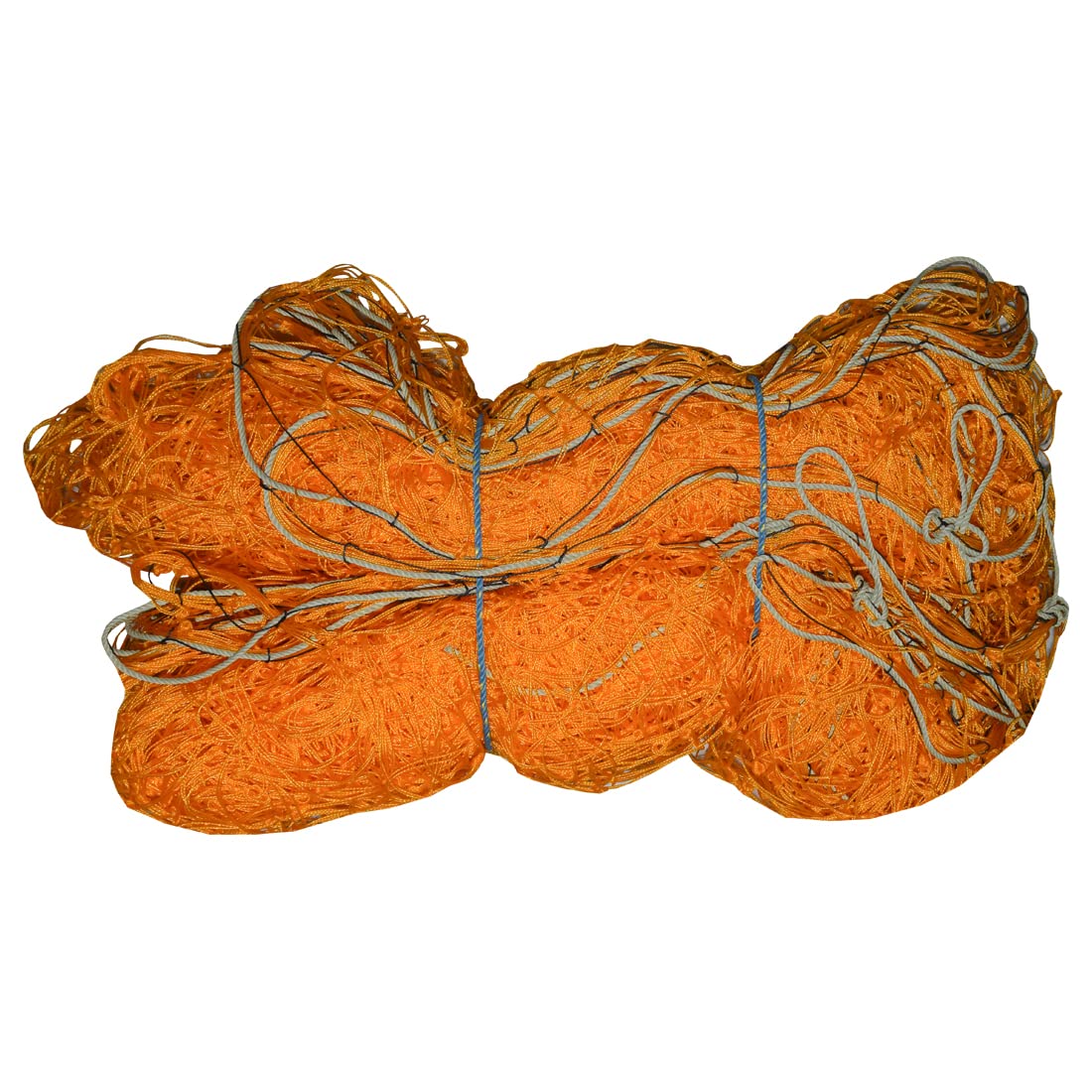 Triumph Kay Kay Nylon Box Type Extra Thick All Double Football Goal Net (Orange)-image-23