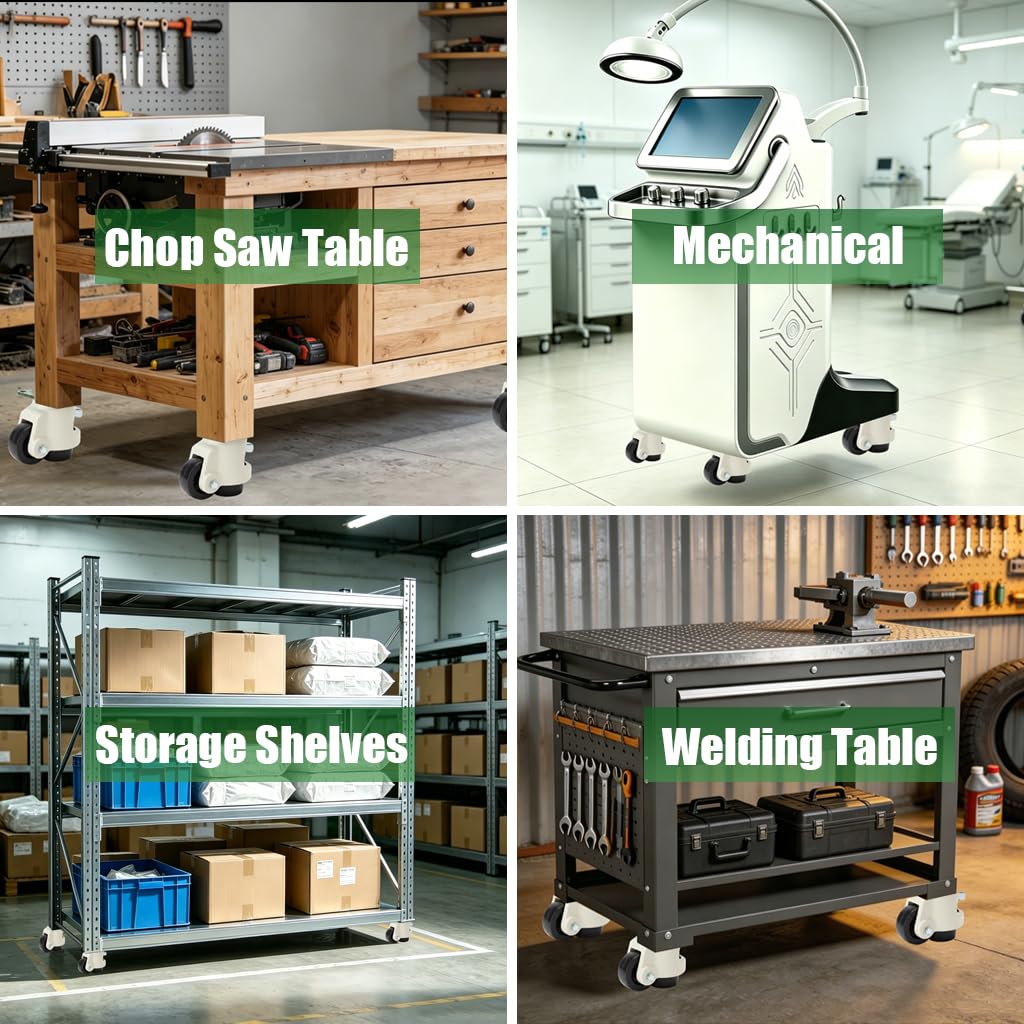 Heavy Duty Leveling Casters - Adjustable & Durable -7 Heavy Duty Leveling Casters - Adjustable & Durable -7