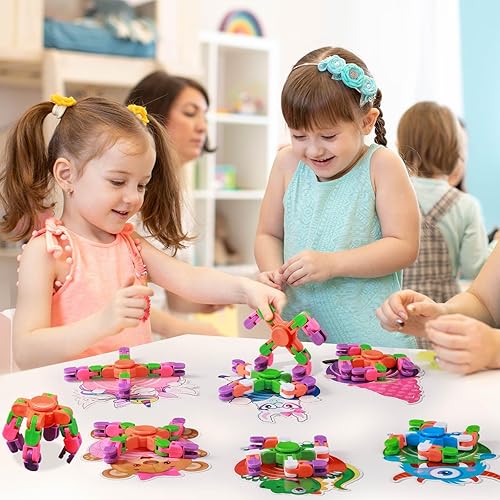 Miniatura 5 de Zhanmai Paquete de 36 juguetes giratorios para el día de San Valentín para niños, con tarjetas de felicitación de San Valentín, juguetes giratorios