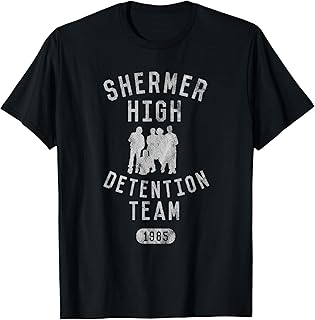 Shermer High School Wrestling Detention 1985 T-Shirt