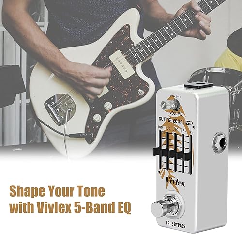 Miniatura 40 de Wah Pedal Digital Auto Wah Filtro de efectos de guitarra Pedal Mini Stompbox con pedal True Bypass para guitarra eléctrica Bajo