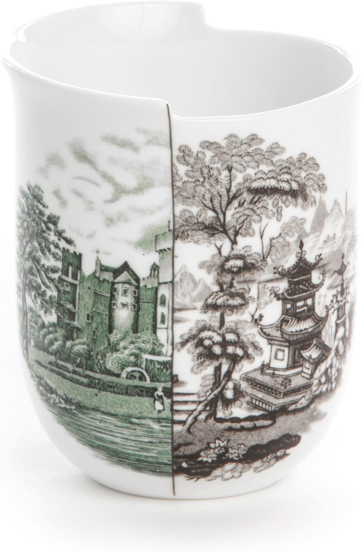 Porcelain Mug Diameter 8.5 cm H.10.2 "Hybrid-Fedora