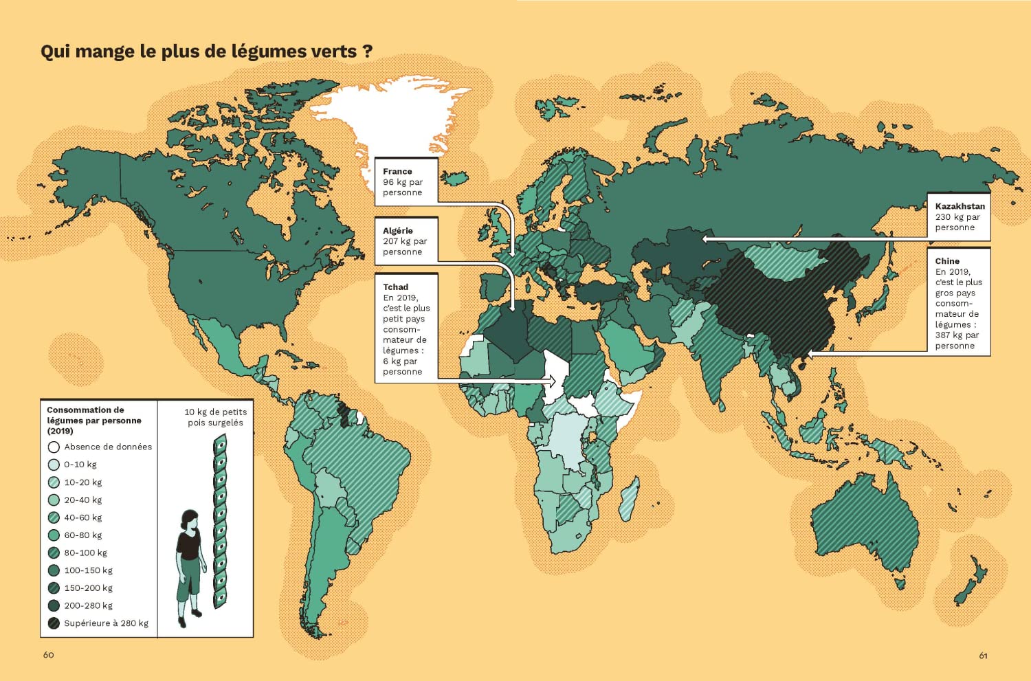 Atlas insolite de la Terre: Des cartes pour comprendre notre monde et notre impact sur l'environnement