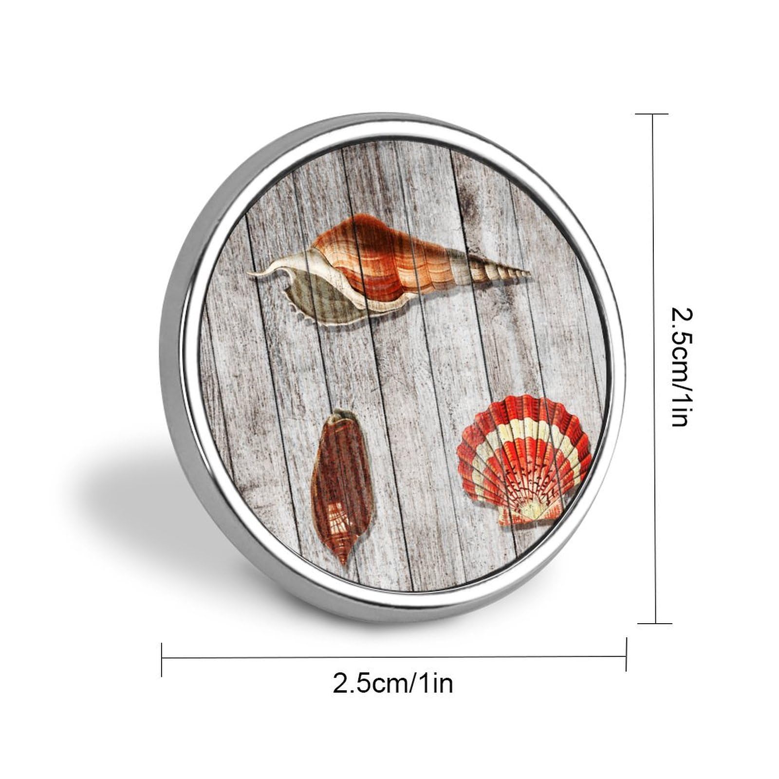 Emaille-Anstecknadeln für Rucksäcke, Ozean, Strandhut, Vintage-Stil, nautisches Meeresleben, niedlich, coole Pins für Jacken, Kleidung, Einweihungsgeschenk