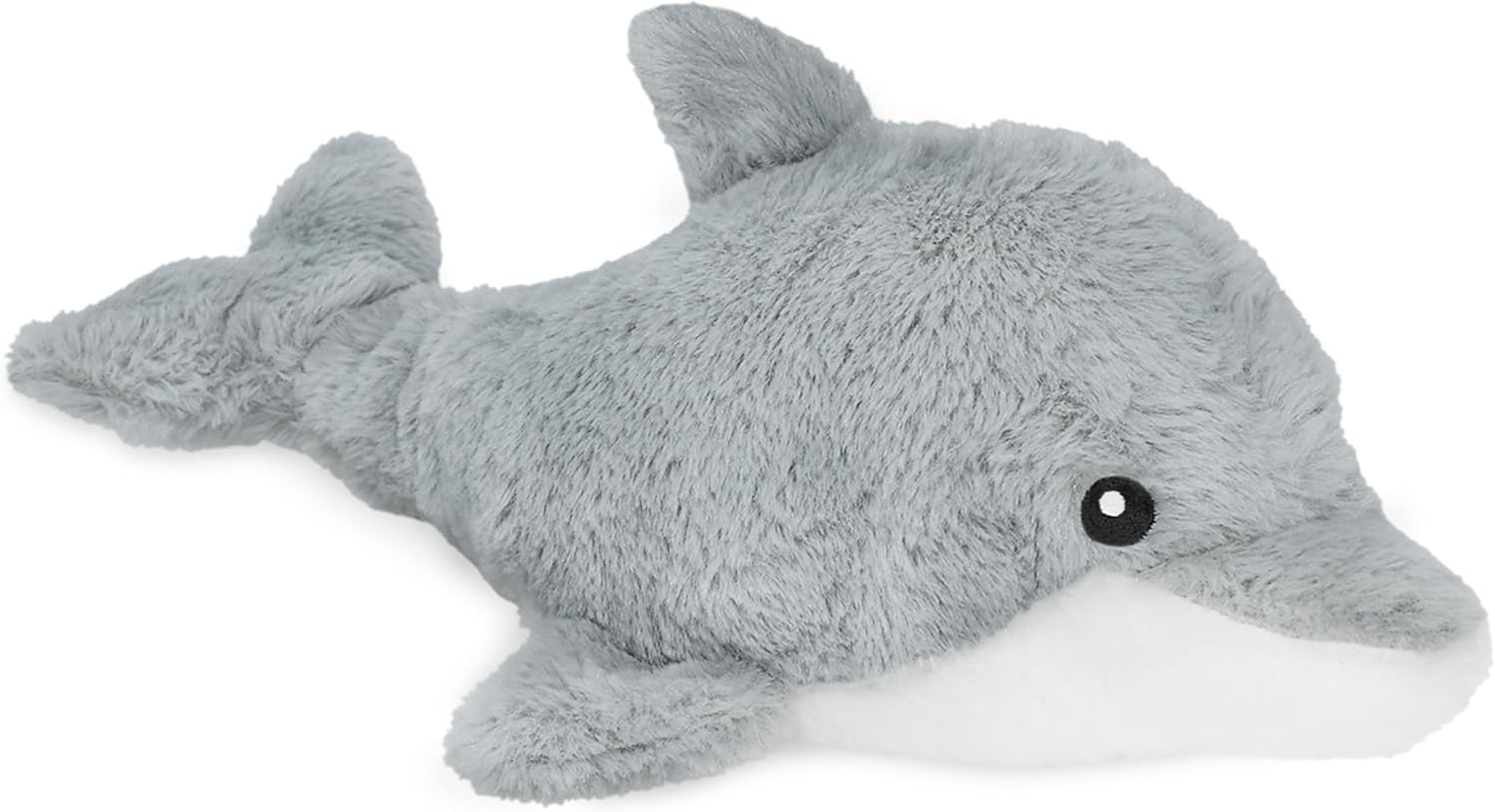 Warm Pals – Heatable Coolable Bedtime Comfort Plushie – Dolly Dolphin – 1.5lbs – Cozy Microwavable Lavender Scented Plush Toys – Heated Stuffed Animal