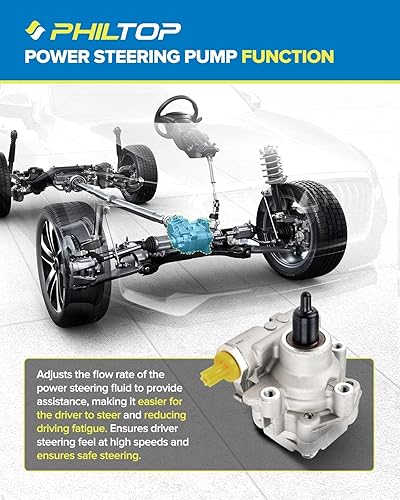 Miniatura 220 de PHILTOP Bomba de dirección asistida 20-806 OE apta para Aveo5 2007 2008, Aveo 2008, bomba de asistencia asistida 96801443, bombas de dirección