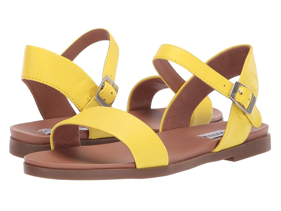 

Steve Madden Dina Flat Sandals (Yellow) Women's Sandals