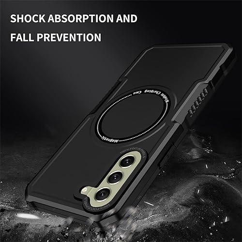 Miniatura 9 de Ysnzaq Funda magnética para Samsung Galaxy S21 FE (no S21), compatible con MagSafe Funda delgada a prueba de golpes para Samsung Galaxy S21 FE MM