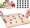 Magnetic Chess Game with Wooden Board Magnetic Chess Game with 20 Magnetic Stones Table Magnetic Game Portable Chess Board Party for Family Reunions