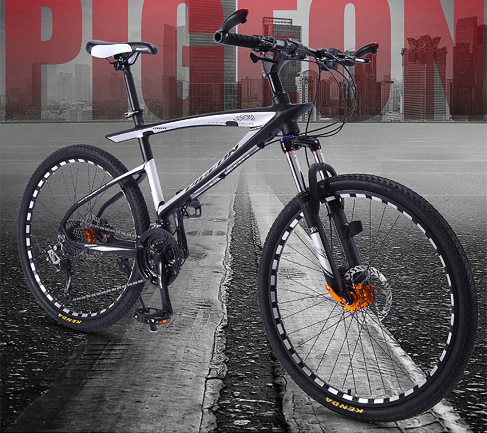MIRC Bicicletta da Mountain Bike Ultraleggera, Bicicletta Ultraleggera  Intelligente per Adulti da 26 Pollici, Bici da Downhill da 26 Pollici / 33  ...