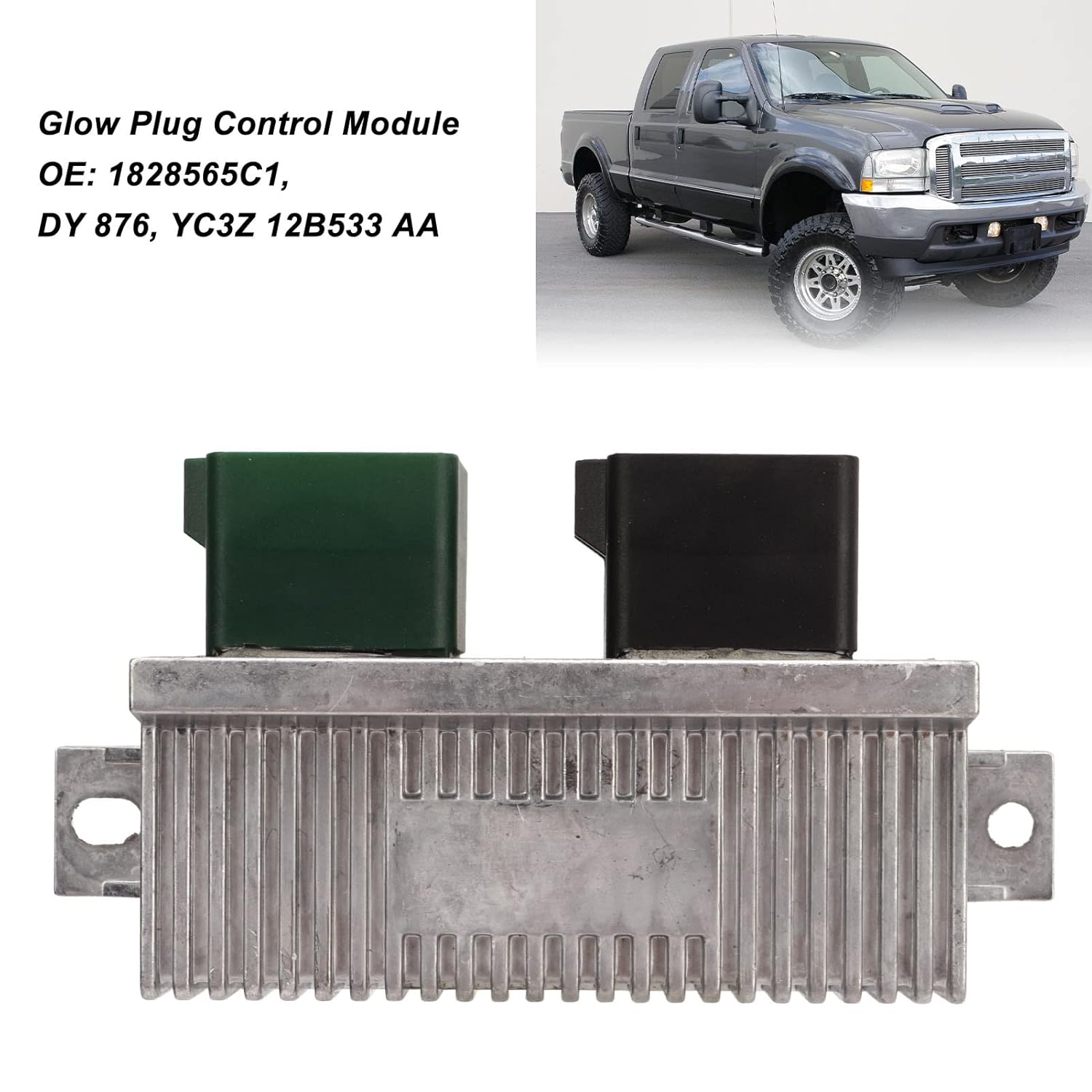 Glow Plug Control Module, Relay Module Switch Fits, YC3Z 12B533 AA Sensitive Engine Glow Plug Controller Fit for 7.3L Engine Trucks
