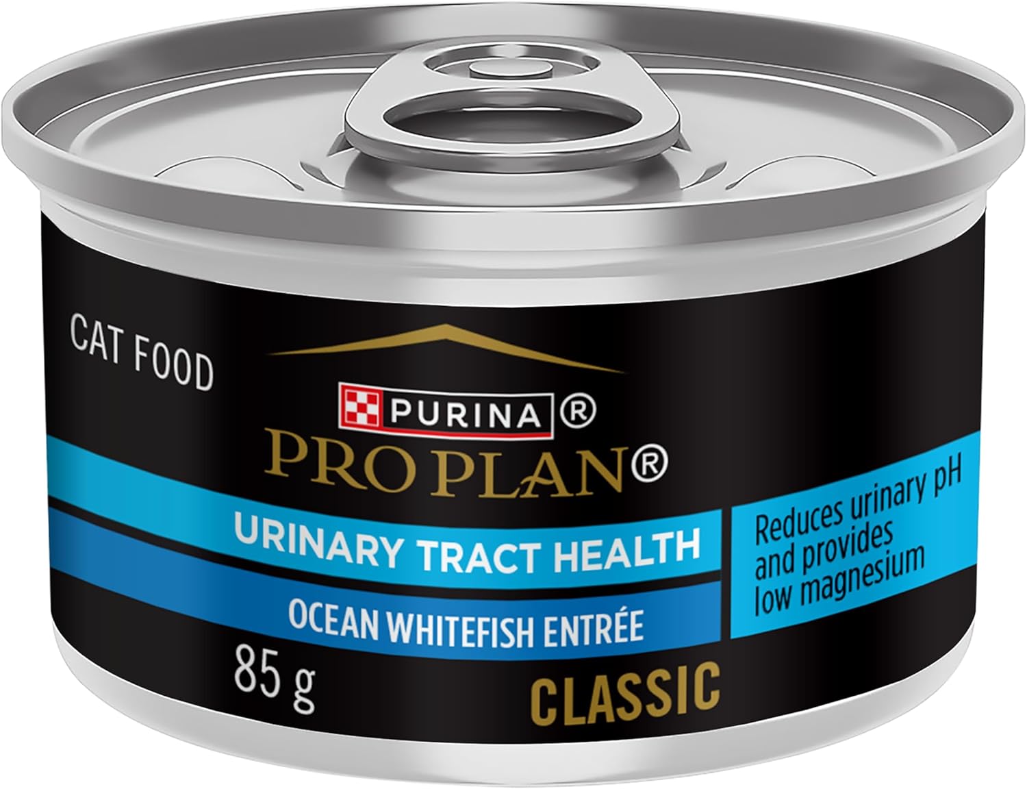 Purina Pro Plan Urinary Tract Cat Food Wet Pate, Urinary Tract Health Ocean Whitefish Entree – (Pack of 24) 3 oz. Pull-Top Cans