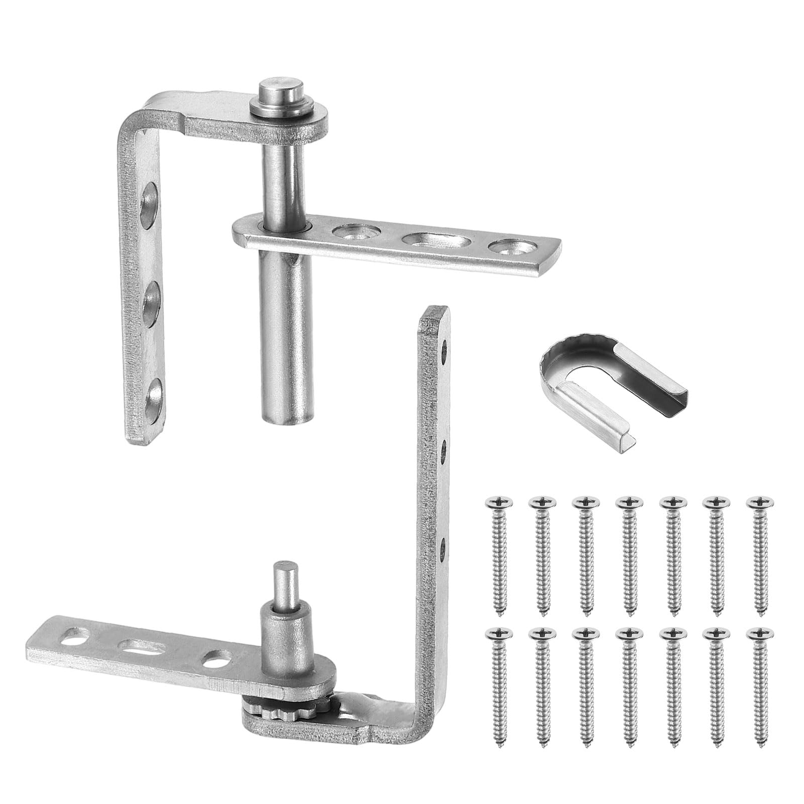 Charnière de porte en acier inoxydable 304 sourcing map pour portail de café durable