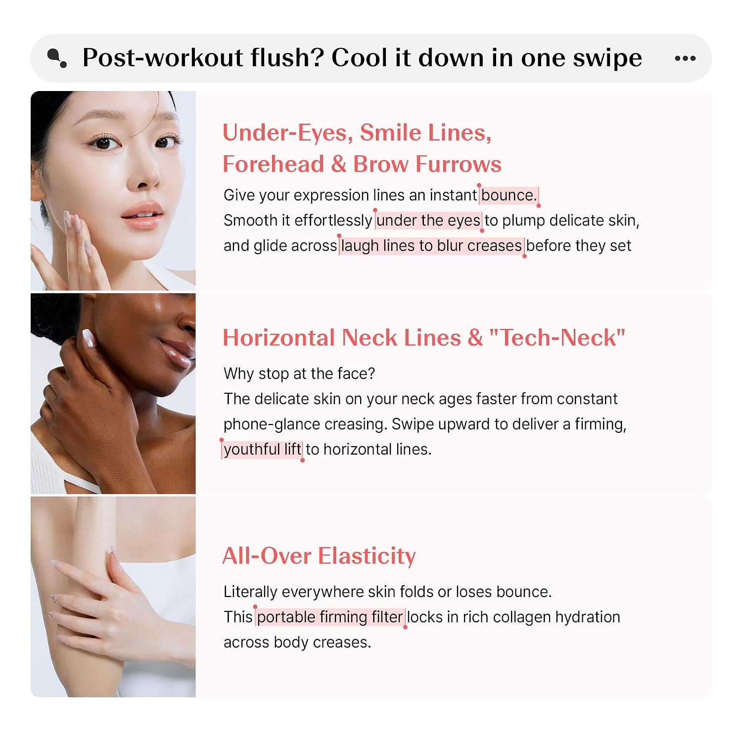 THESAEM Iceland Hydrating Collagen Eye Stick 0.38 oz - Anti-wrinkle Moisturizing Eye Balm for Saggy Skin – Under Eye Treatment - Balm to Smooth Skin Texture - Rose Scent