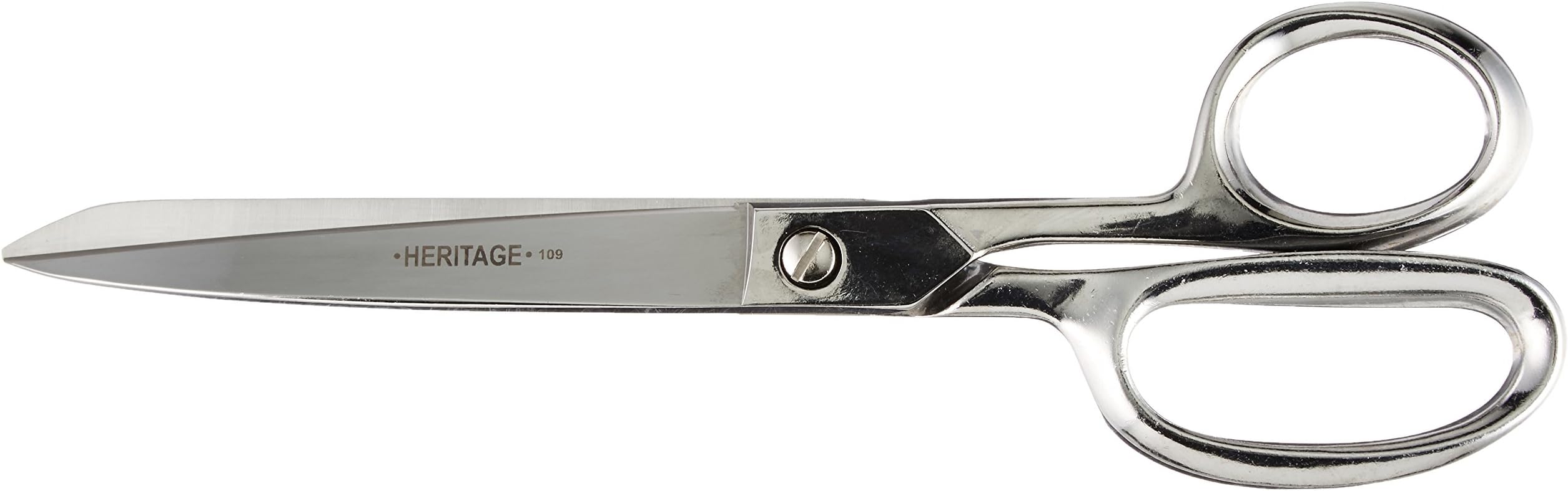 Heritage Cutlery 8718LR 9'' Straight Trimmer W/ Large Ring / Industria...