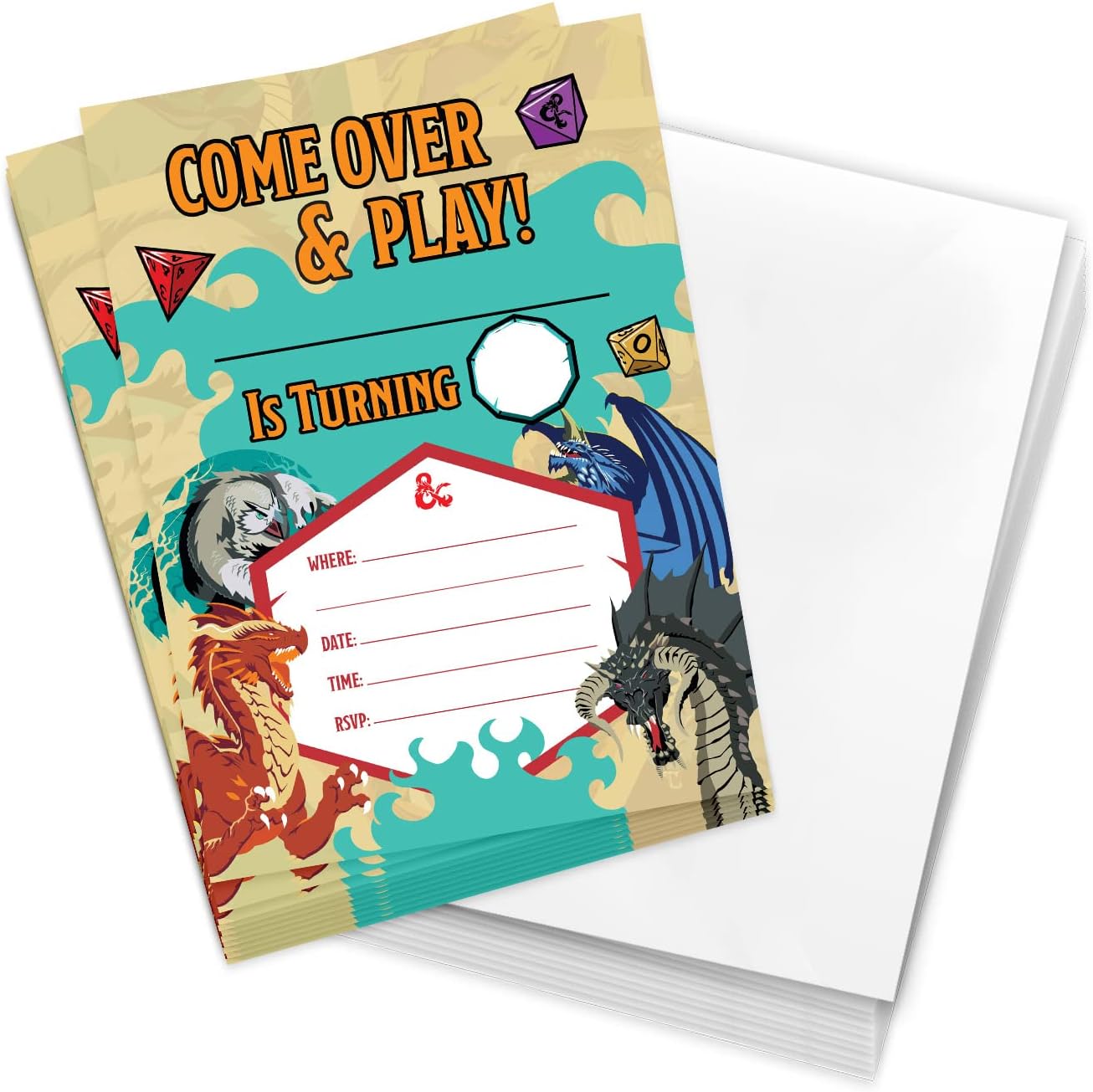Amazon.com : Desert Cactus Dungeons &amp; Dragons D&amp;D Happy Birthday ...