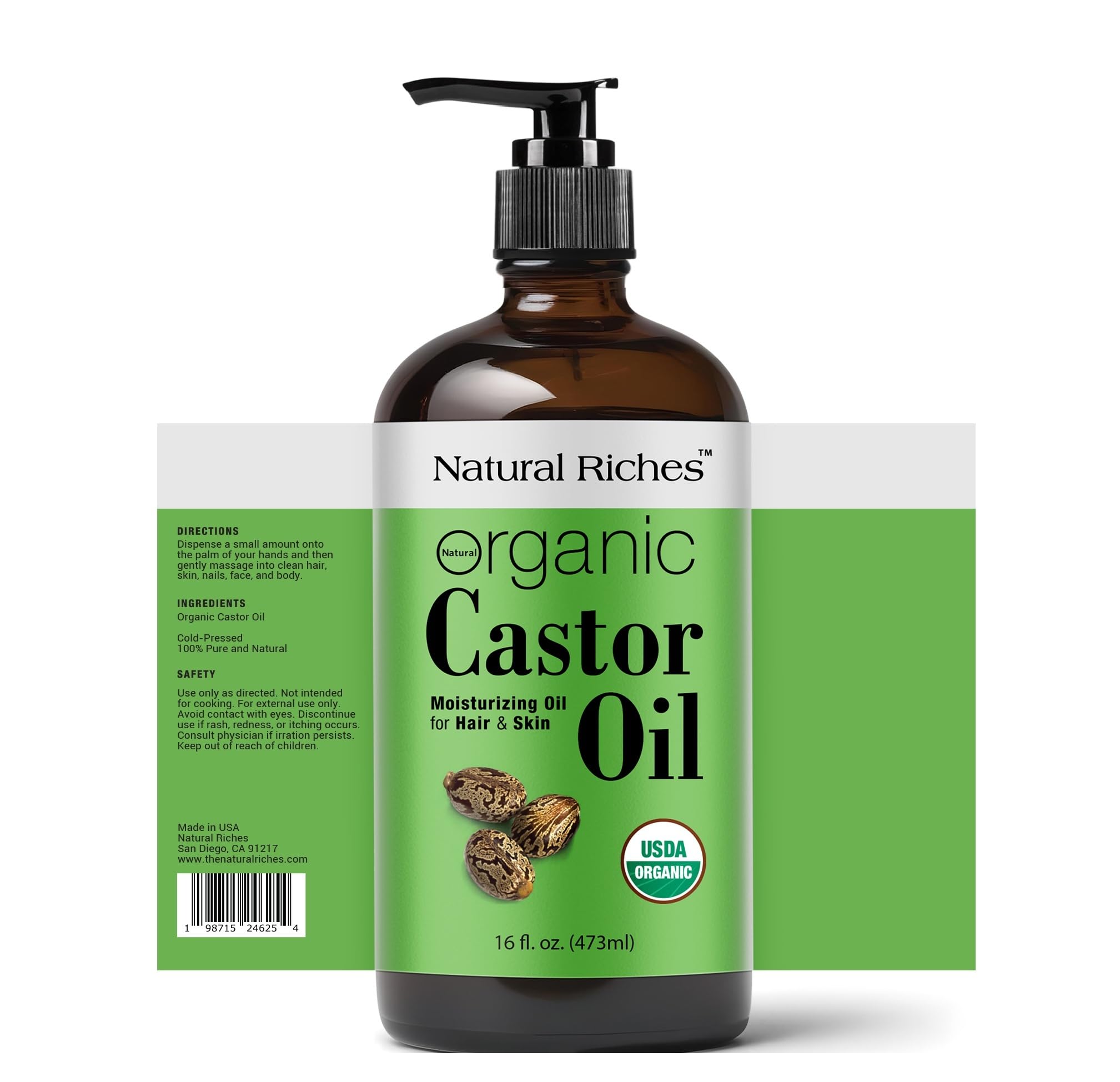 Natural Riches Cold-Pressed Castor Oil