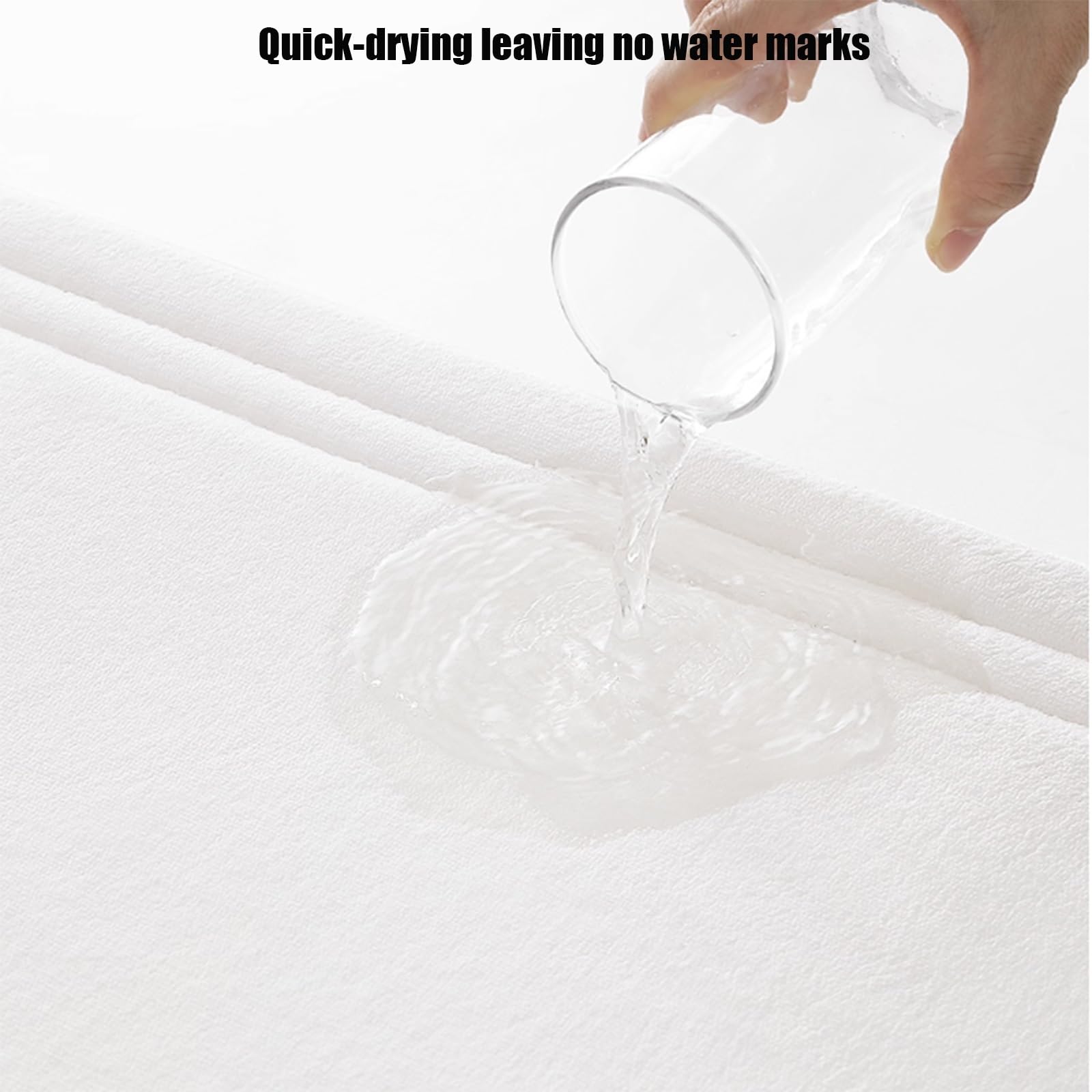 Tappetino da Bagno Morbido in Memory Foam, Tappeti Lavabili in Lavatrice, Tappeto da Bagno Assorbente per Pavimento Doccia e Vasca da Bagno(B,45 * 70cm)
