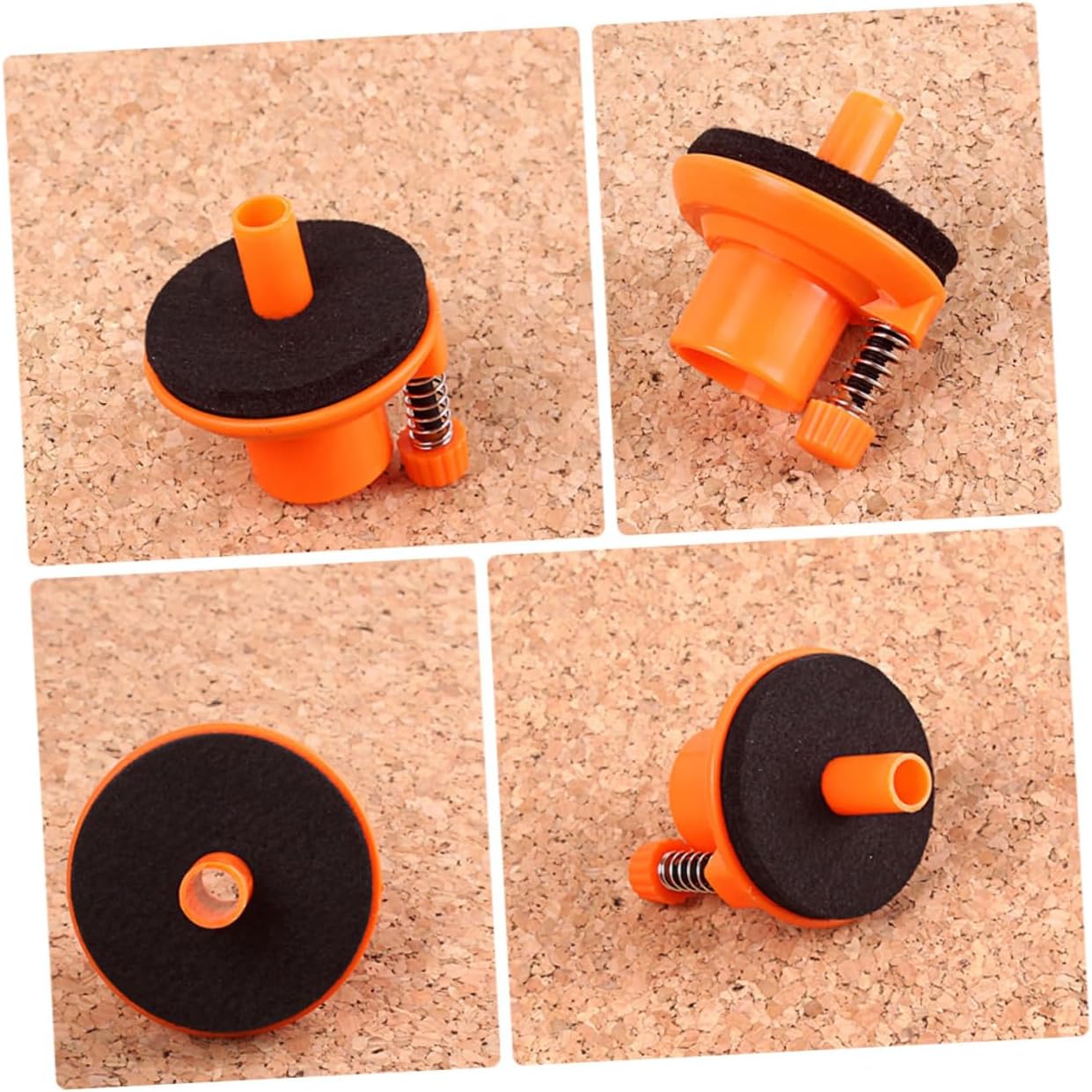 TOYANDONA 2pcs Hi-hat Cymbal Stand Seat Holder Cymbal Support Drum Accessories Drum Stand Felts