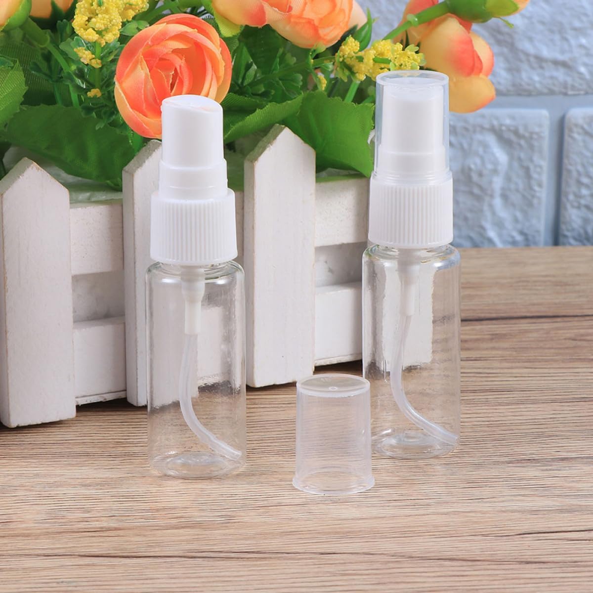 12 Pack 30ml PET Spray Bottle for Portable Refill image 4