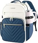 Sac à dos pour ordinateur portable VANKEAN pour hommes et femmes, sac à dos de travail à la mode avec port USB, sacs de jour pour l'université, les affaires (noir, 15,6 po)