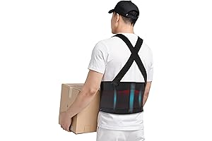Work Back Brace for Men & Women: Protect Your Back During Heavy Lifting