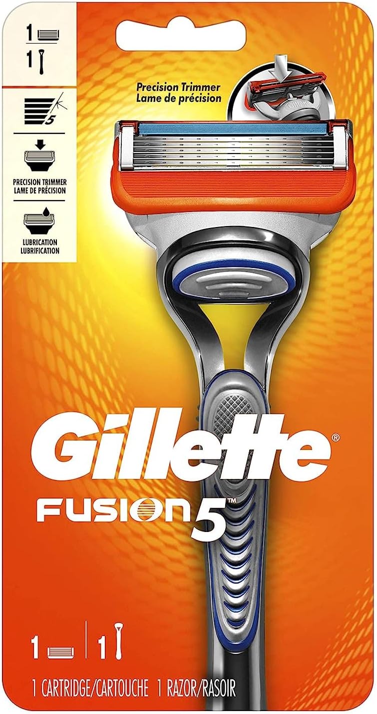 SINAGAR Fusion5 Menââ‚¬â„¢s Razor Handle + 1 Blade Refill