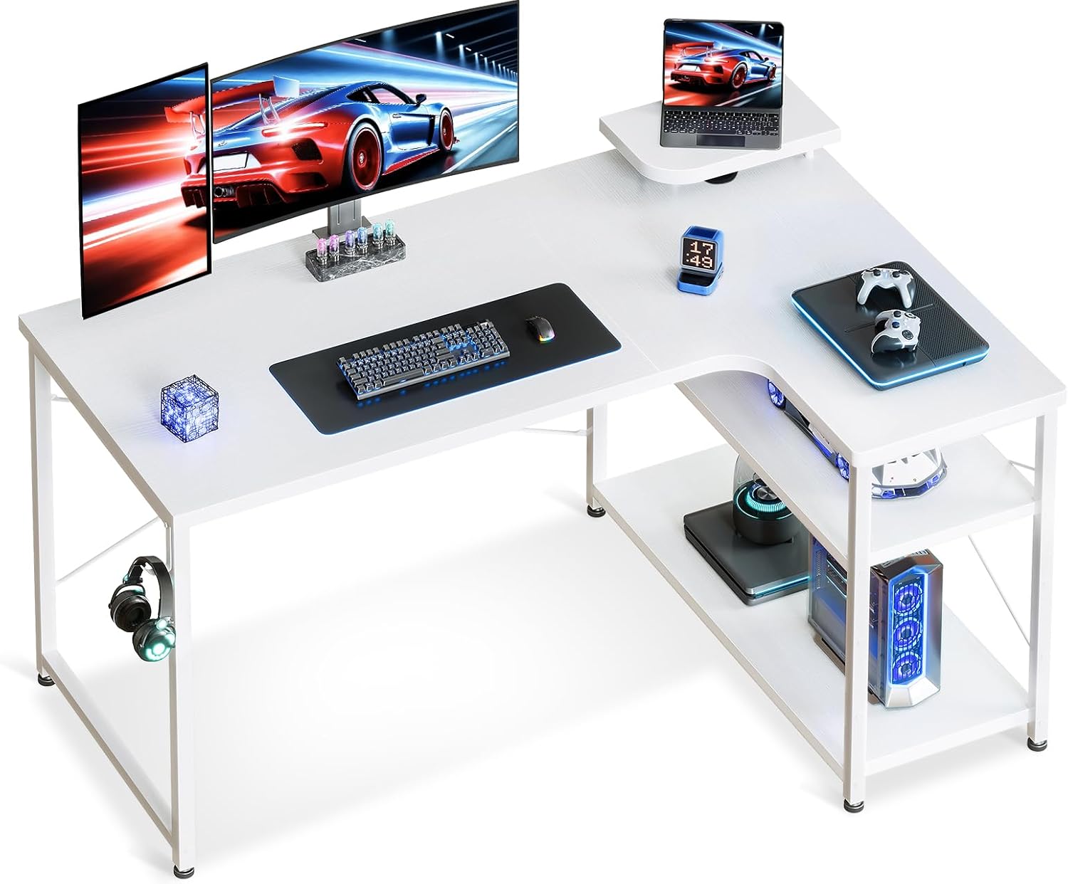 【hakuyu】Acrolix 電動昇降デスク（白脚＋メイプル天板） hakuyu】Acrolix 電動昇降デスク（白脚＋メイプル天板） Amazon