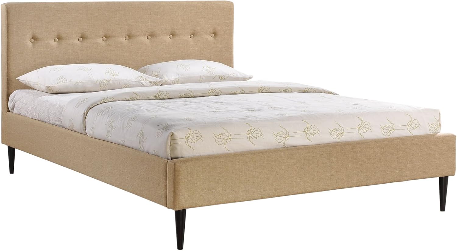 Modway Skye Bed Frame, Queen, Ivory