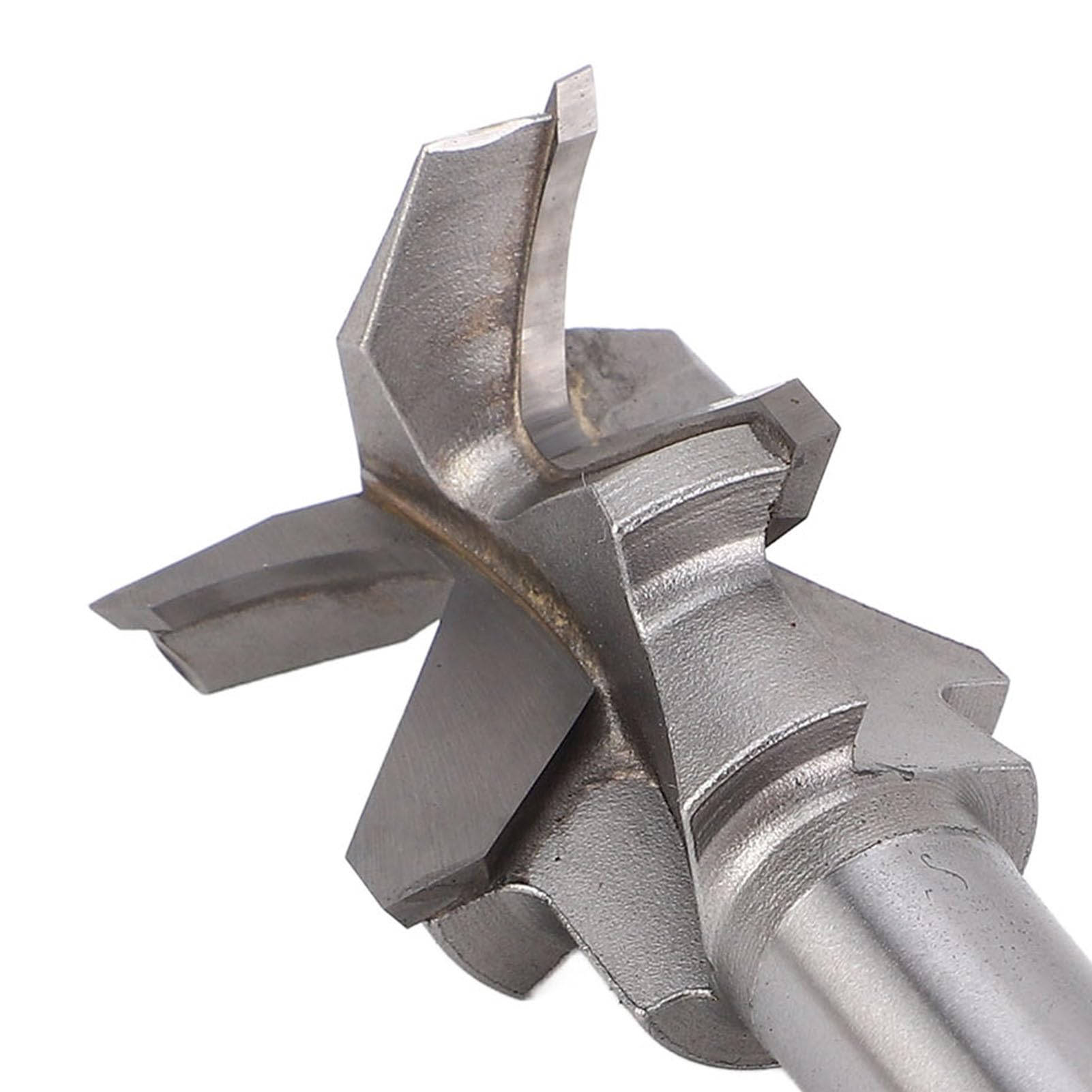 Fresa per Maschio e Femmina, Codolo 1/2 Pollice R18 3 Scanalature per Porte in Legno, Formatura a Passaggio Singolo, Spessore 10-20 Mm, per Materiali Multipli