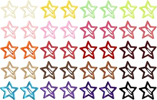 Sanas (40Pcs) Star Baby Hair Clips For Girls Gift Items Soft Edges For Kids’ Hair Accessories For Kids Girls Mini Tic Tac ... Price In India